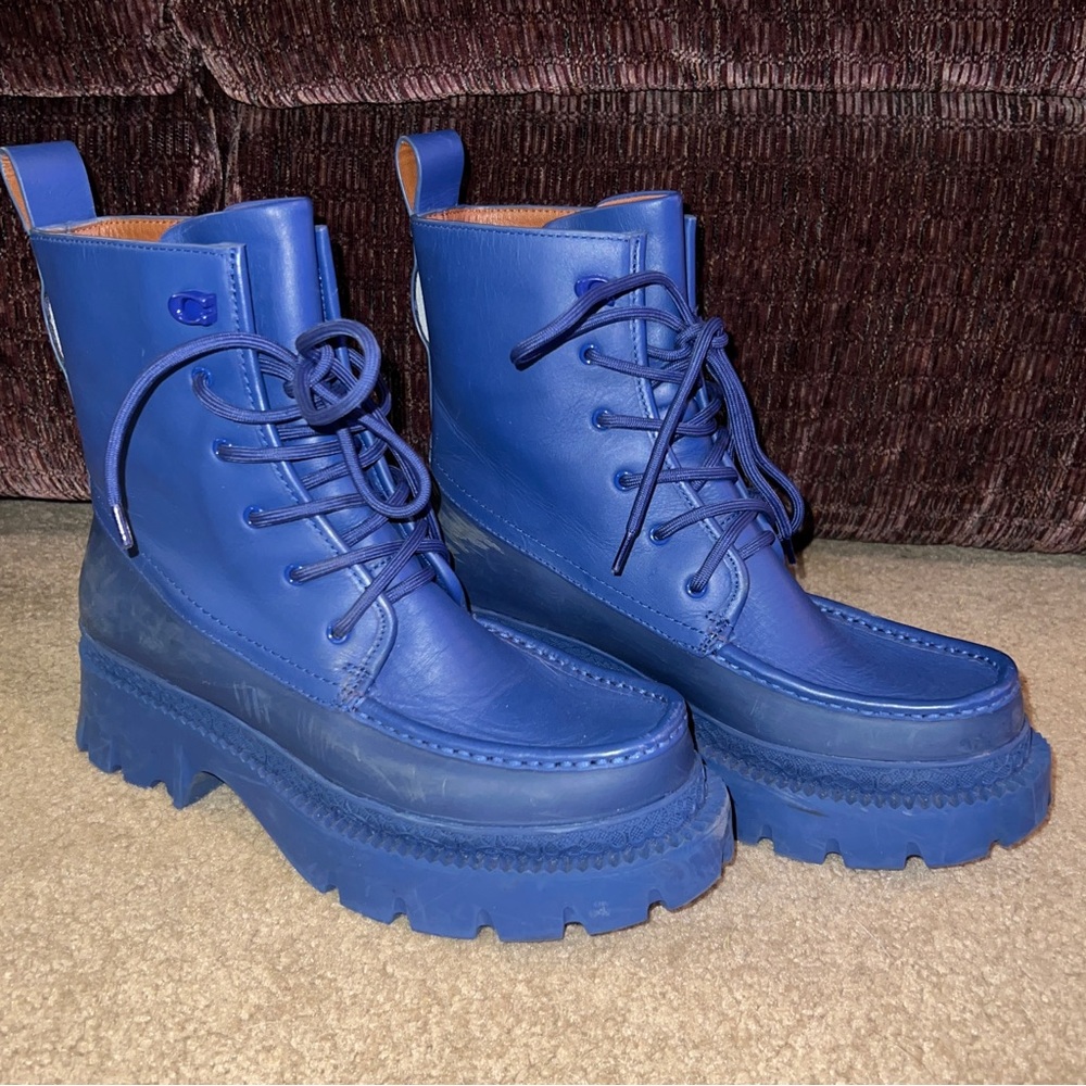 Coach Leather Boots